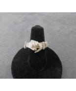 Fede Gimmel Style Sterling Silver Puzzle Ring Taxco 925 SZ 5.5 Clasp Han... - £70.93 GBP