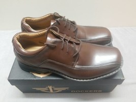 Dockers Trustee Dark Tan Leather Size 13 New (C10) - $54.45