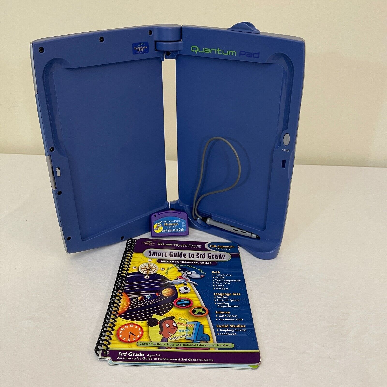 Primary image for 2002 Quantum Pad Learning Game System Interactive Sampler Item 30025 Leap 3rd gr