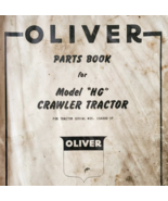 1950 Oliver HG Crawler Tractor Parts Manual Book S6-CLP-100 Farming DWUU3 - $49.99