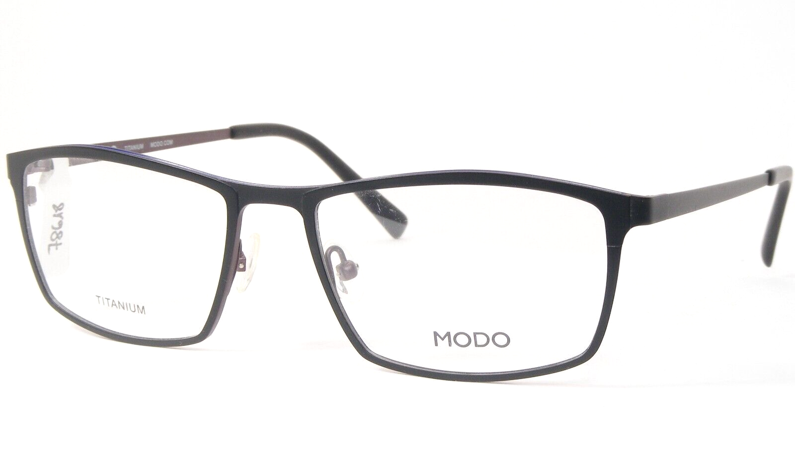 MODO 4224 MBLK Nero Opaco UNICO OCCHIALI IN TITANIO STRUTTURA 54-17-145mm - $195.33