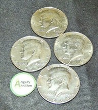 Four Kennedy Half Dollars 1968D AA21-1024  - £31.93 GBP