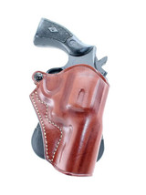 Fits Smith&amp;Wesson 10-6 38 Special 6”BBL Leather Paddle Holster Open Top #1330# R - £49.55 GBP