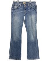 BKE Denim Whitney Stretch Size 28x31 1/2 Women&#39;s Blue Denim Jeans Distressed - £14.87 GBP