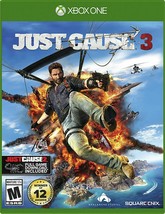 NEW Just Cause 3 w/Just Cause 2 Download Card Microsoft Xbox One video game xb1 - £14.16 GBP
