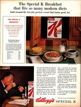 Vintage 1963 Kellogg’s Special K Original Print Ad - Fits So Many Modern Diets - £19.81 GBP