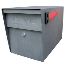 Mail Boss 7105 Curbside Security Locking Mailbox Granite - £197.46 GBP