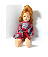 Creepy? Halloween Girl Doll/White Dress With Red Coat Eyes Open/Close Ne... - €10,18 EUR