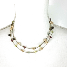 Premier Designs Double Strand Necklace & Bracelet - $9.90