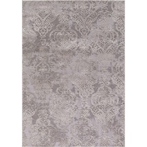 Concord Global 29415 5 ft. 3 in. x 7 ft. 3 in. Thema Lancing - Ivory, Gray - £137.62 GBP