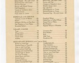 Hotel Statler Breakfast Menu Boston Massachusetts 1938 - $31.68