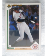 Jack Clark 1991 Upper Deck #735 Boston Red Sox baseball card - $3.41 CAD