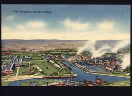 FORD INDUSTRIES, DEARBORNE MICHIGAN - River Rogue Plant Aerial not poste... - $5.89