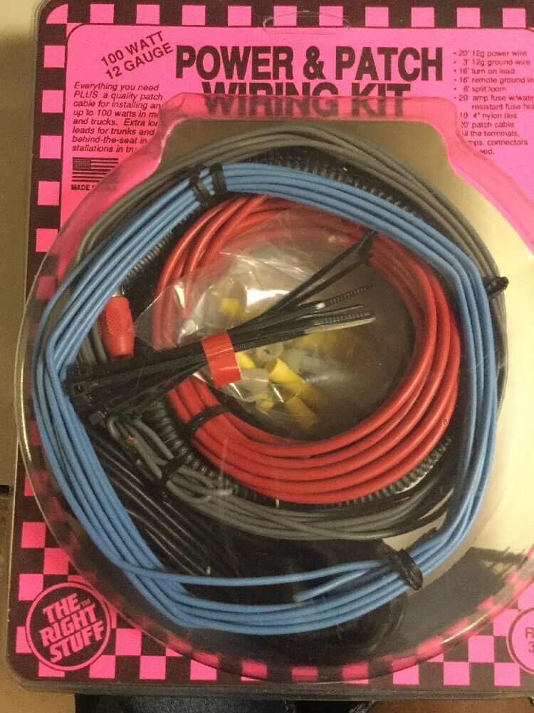 Pawed And Patch Wiring Kit - $24.74