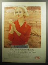 1957 Du Pont Nylon Advertisement - Boepple Sportswear - The fine-needle ... - £14.65 GBP