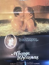  A Change Of Seasons Original Movie Poster 1980 30 x 40 1-Sheet - £2.80 GBP