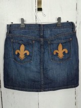 Womans Gap Jeans Denim Mini Skirt Size 6 Stretch Blue Jean Short Straigh... - £10.29 GBP