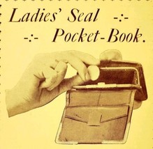 Ladies Seal Pocket Book 1897 Advertisement Victorian Perry Mason ADBN1ppp - £15.45 GBP