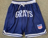 Pittsburg Homestead Grays Shorts Blue Mesh MED Negro Leagues Baseball Vt... - £20.99 GBP