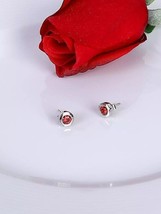 Natural 925 Sterling Silver ruby round tops, Best Anniversary gift, spec... - £49.98 GBP