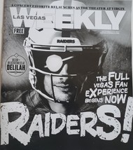 Las Vegas Weekly Maganzine Sept 2021 RAIDERS! Vegas Fun Experience  - £4.75 GBP