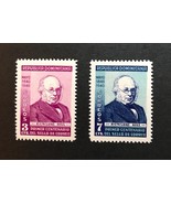 Dominican Republic #356-7 Rowland Hill - MNH - $5.00