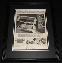 1966 GE General Electric Appliances 11x14 Framed ORIGINAL Advertisement - £34.94 GBP