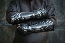 Medieval Pair of Bracers For Dwarf Cosplay Costume, Larp Armor, Hallowee... - $99.00