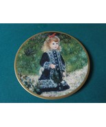 The Children of Renoir Collector Plate Girl with Watering CAN Nib - $827.73 MXN