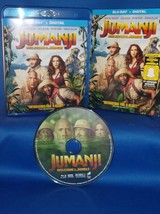 Dwayne Johnson Kevin Hart Jumanji 1 And 2 Blu-ray Jack Black Karen Gillan - £9.33 GBP