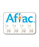 AFLAC INSURANCE DUCK NAME BADGE HALLOWEEN COSPLAY MAGNET BACK - $16.99
