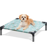 Elevated Dog Bed Pet Cot - Elevated Pet Bed For Dogs Or Cats - £36.33 GBP