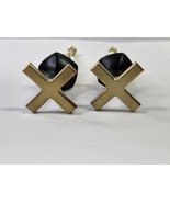Kohler 27010-3-BMB Occasion Cross Handles for Bathroom Sink - Black/Gold... - $253.15 CAD