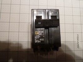 Square D HOM250 Circuit Breaker: 2-Pole - 50 Amp - 120/240 Vac - 10kA - NEW - $16.95