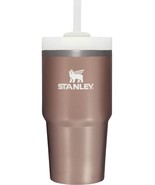 Stanley Quencher H2.0 FlowState Tumbler Lid Straw Rose Quartz Glow, 20 oz NEW - $46.75
