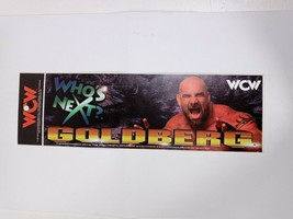 1998 WCW nWo Goldberg Who&#39;s Next Bumper Sticker - €11,00 EUR