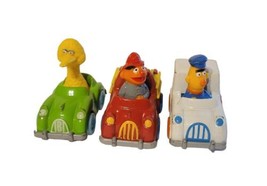 Sesame Street Hasbro Preschool Die Cast Cars 1982 Muppets Lot of 3 Bert Big Bird - £19.57 GBP