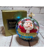 Vintage Polonaise Kurt Adler 2000 Happy Holidays Blown Glass Christmas O... - $534.22 MXN