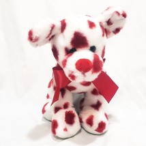 Valentine&#39;s Day Puppy Dog Hearts Standing Plush Stuffed Animal 9&quot; Bearington - £19.89 GBP