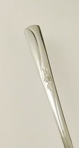 Imperial IMI41 Stainless- 4 Iced Tea Spoons 7 5/8&quot; Flower Center Wavy Lines - £13.87 GBP