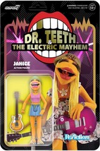 NEW SEALED 2023 Super7 The Muppets Electric Mayhem Band Janice Reaction Figure - £22.20 GBP
