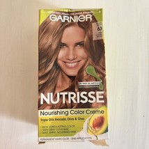 Garnier Hair Color Nutrisse Coloring Creme Permanent Hair Color #63 Light Brown - $11.63