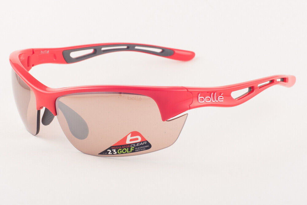 Primary image for Bolle BOLT S Shiny Red / Golf Modulator V3 Brown Sunglasses 12008 75mm