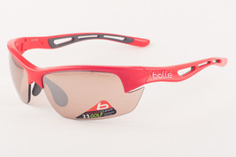 Bolle BOLT S Shiny Red / Golf Modulator V3 Brown Sunglasses 12008 75mm - £148.71 GBP