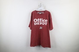 Vtg Y2K NACAR Mens XL Faded Spell Out Office Depot Tony Stewart Racing T-Shirt - $39.55