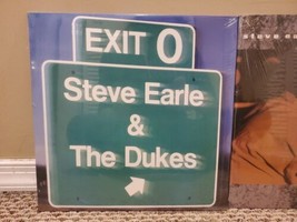 Lot of 2 Steve Earle LPs (New): Exit 0, The Hard Way Sealed - £34.17 GBP