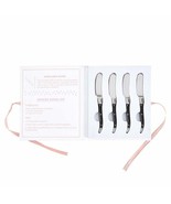 Charcuterie Spreaders 04220 Gift Boxed Set of 4 Stainless Steel - $21.78