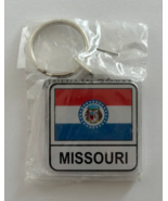 Missouri State Flag Key Chain 2 Sided Key Ring - £3.89 GBP