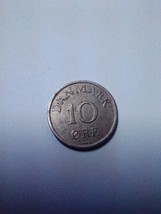 Danmark 10 ore 1948 Denmark Coin - $2.97