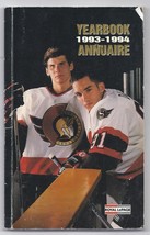 1993-94 Ottawa Centers Media Guide - $24.16